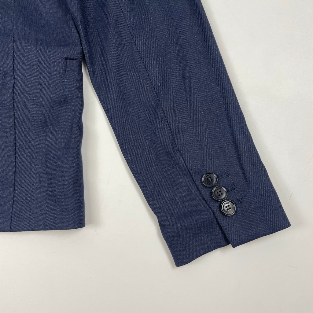 EMPORIO ARMANI / リネンMIXジャケット 未使用品 参考定価：55,000程度 SIZE：10A