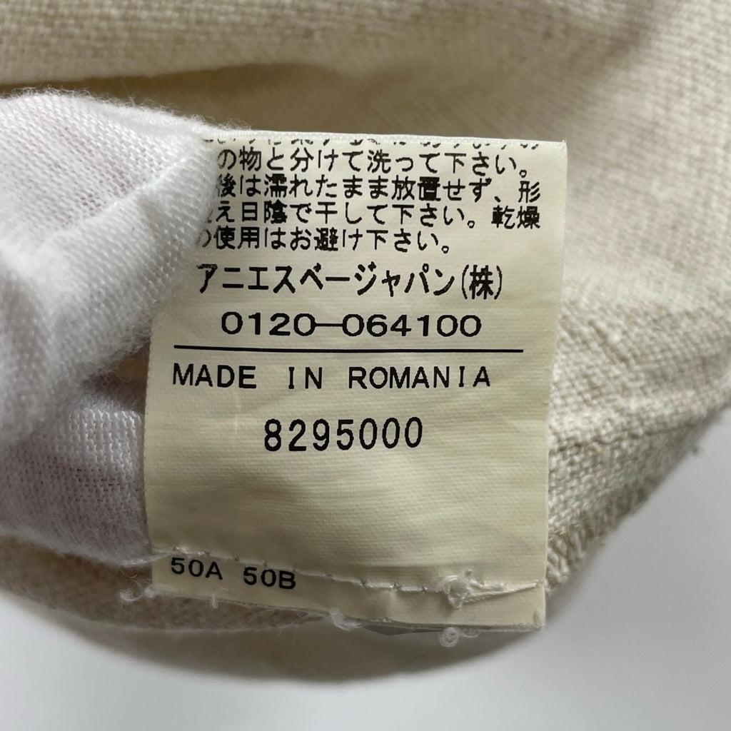 agnes b / リネンサマードレス 参考定価：45,000程度 SIZE：38