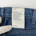 CIOTA シオタ / Baggy 5 Pocket Pants Navy バギーデニムパンツ 参考定価：32,000+tax SIZE:30