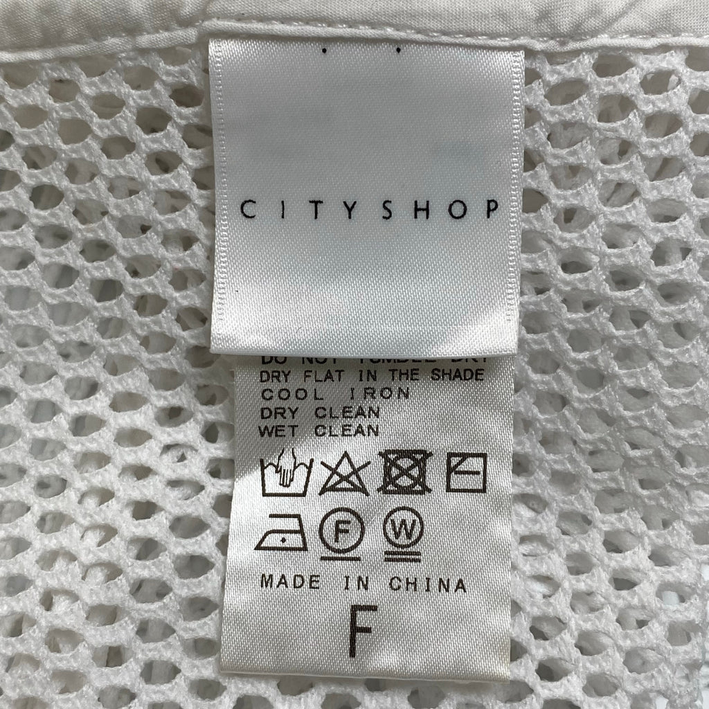 CITY SHOP シティショップ / MESH MIX PULLOVER メッシュプルオーバー 参考定価：14,000+tax SIZE:FREE