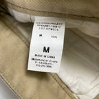 KATO カトー / 1タックチノパンツ 参考定価：21,000程度 SIZE:M