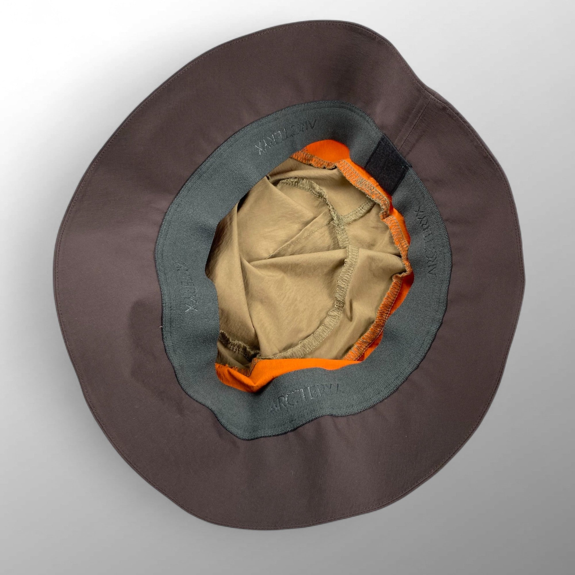 ARC'TERYX アークテリクス / Sinsolo Hat Calico 廃番品 軽量 始祖鳥 ベージュ オレンジ ブラウン