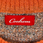 coohem / モヘヤ混アーガイルニット 参考定価：40,000程度