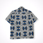 monkey time × moyan africa / コラボ AFRICAN SHIRT 参考定価：15,300+tax SIZE:S(L程度)