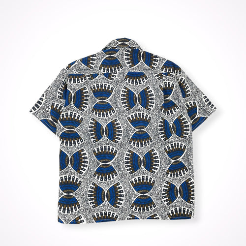 monkey time × moyan africa / コラボ AFRICAN SHIRT 参考定価：15,300+tax SIZE:S(L程度)