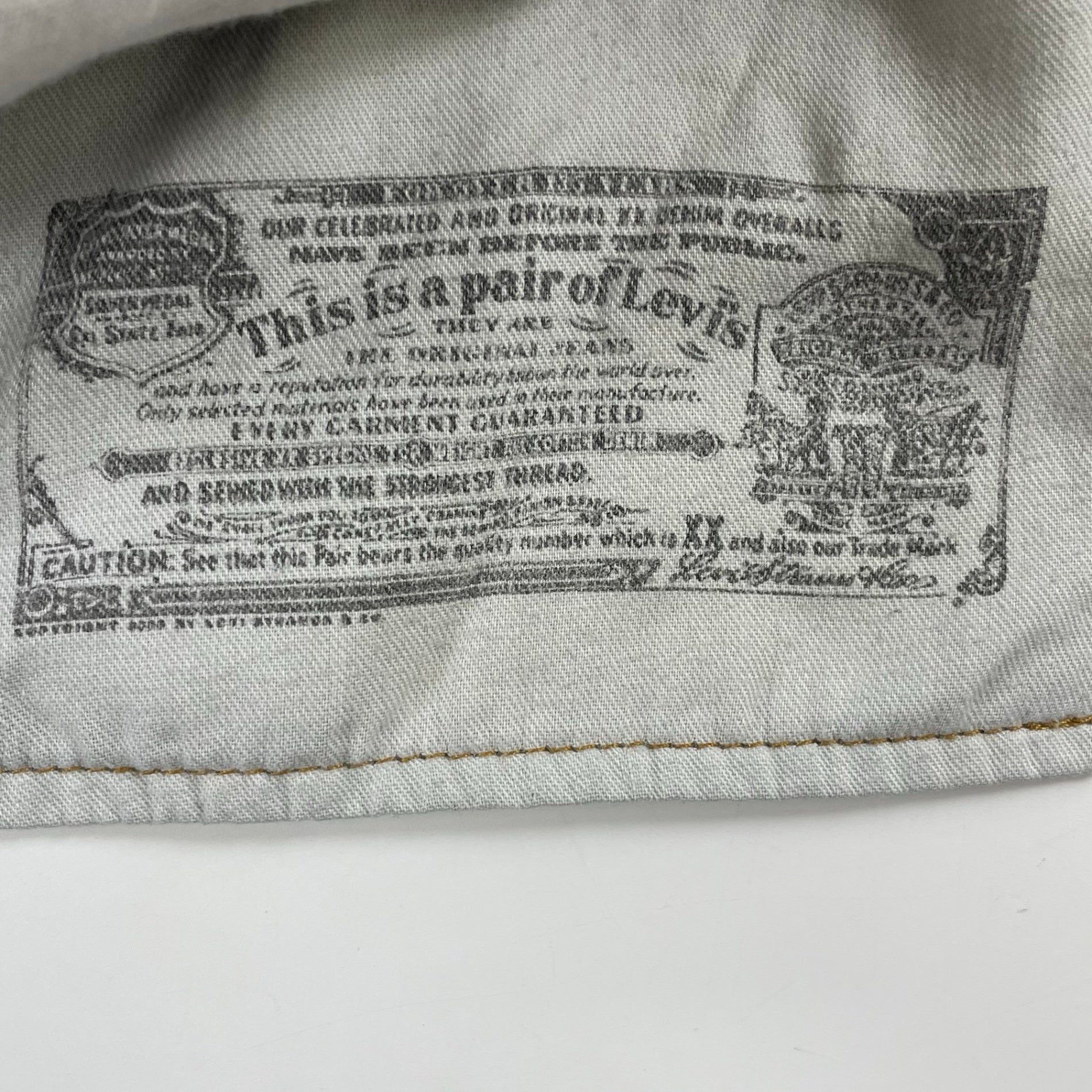 Levi's / 先染め501デニムパンツ SIZE:33×32