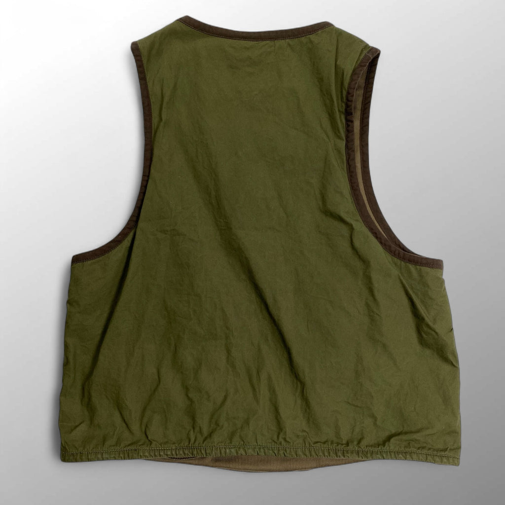 BLACK SIGN ブラックサイン / リバーシブルハンティングベスト ピケ 参考定価：30,000程度 SIZE:40(L程度)