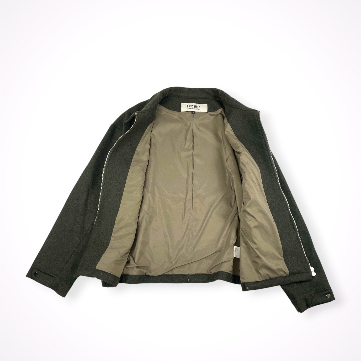 BASISBROEK バージスブルック / ウールショートジャケット 参考定価：21,600+tax SIZE:3