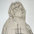 ISABEL DE PEDRO / セーリングシッププリント フーディーカットソー 参考定価：35,000程度 SIZE:16