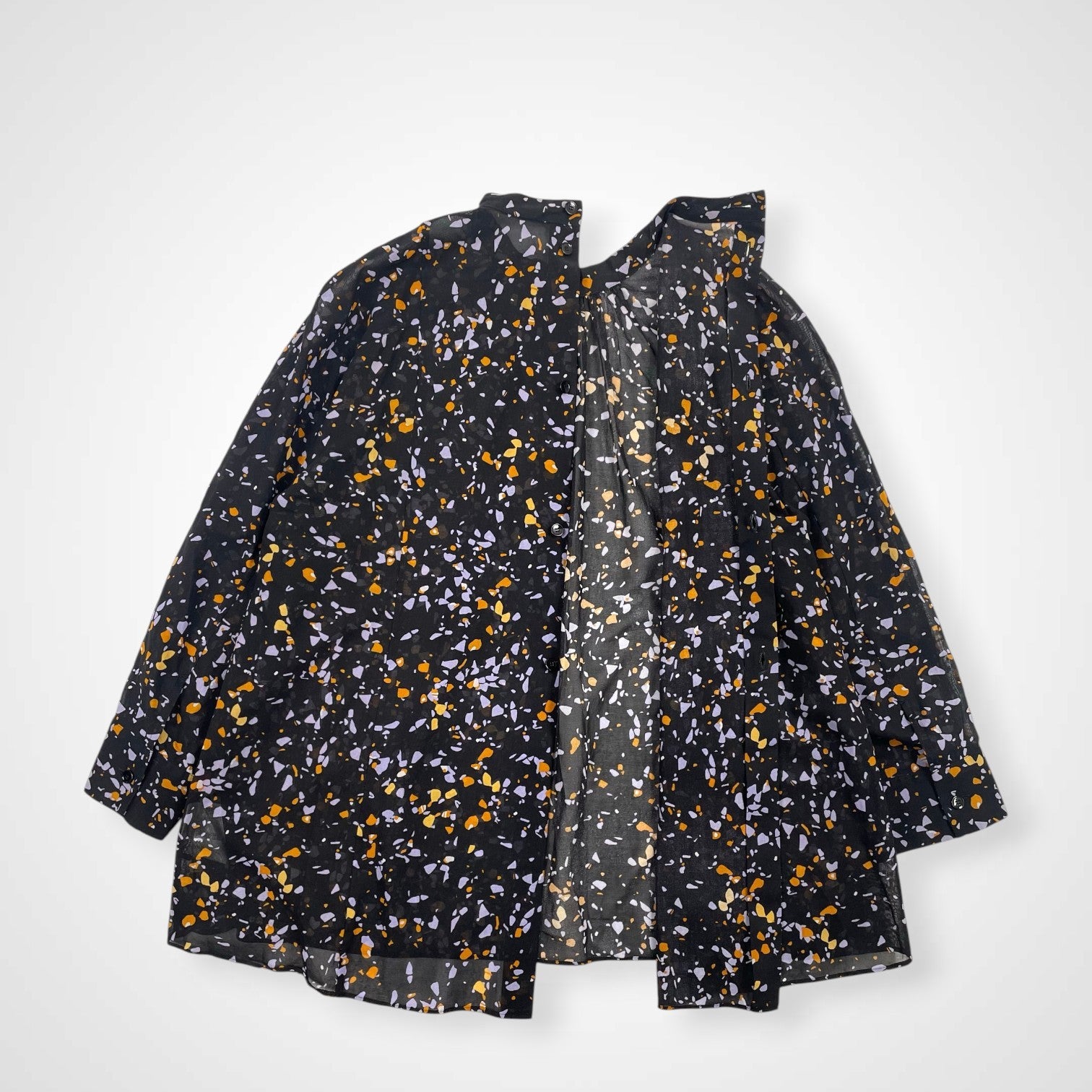 DES PRES デプレ / 総柄コットンブラウス 参考定価：35,000程度 SIZE:36