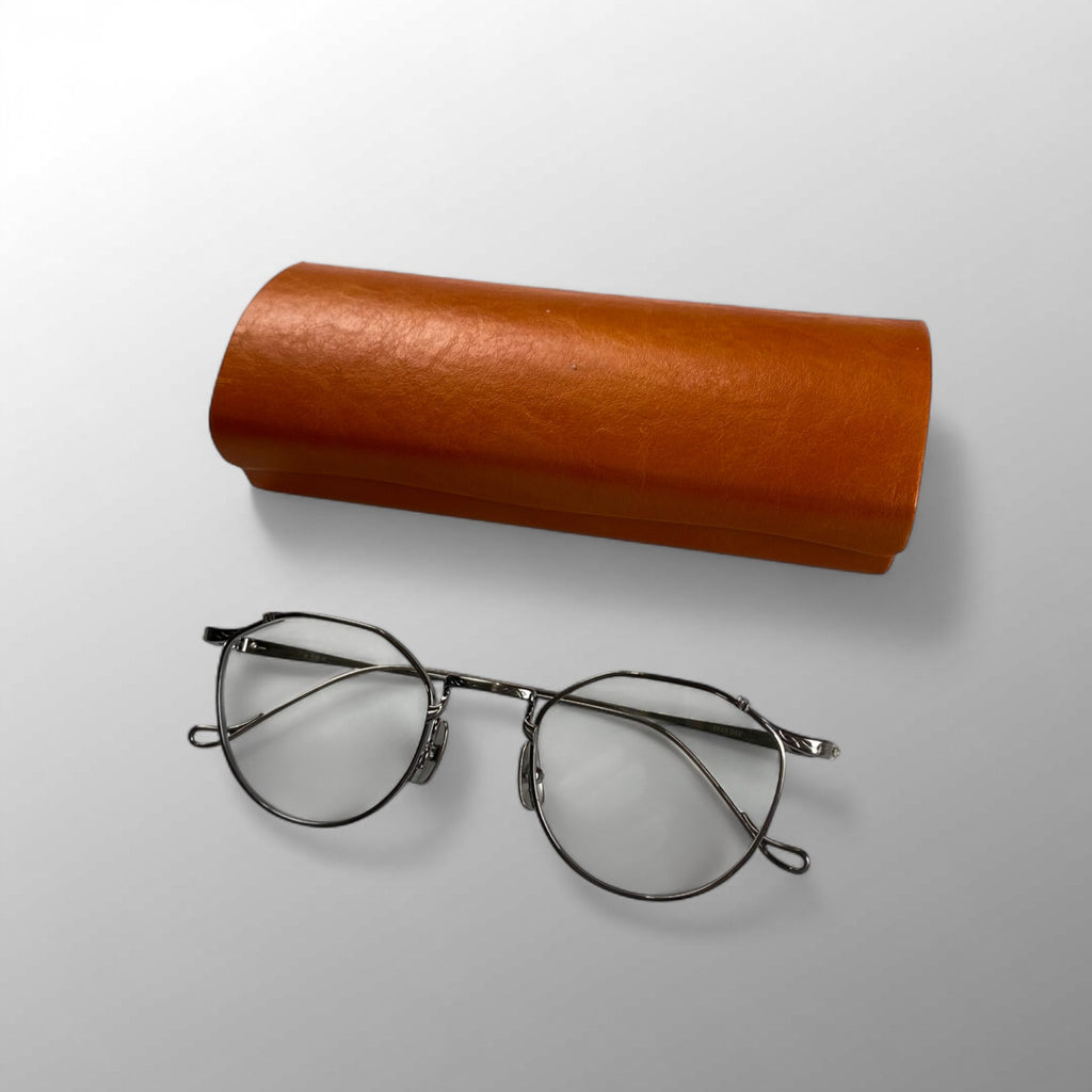 【極美品】 金子眼鏡 premium / KMP-24 ATS クラウンパント SILVER925 度なしクリアレンズ SIZE：47□21 137