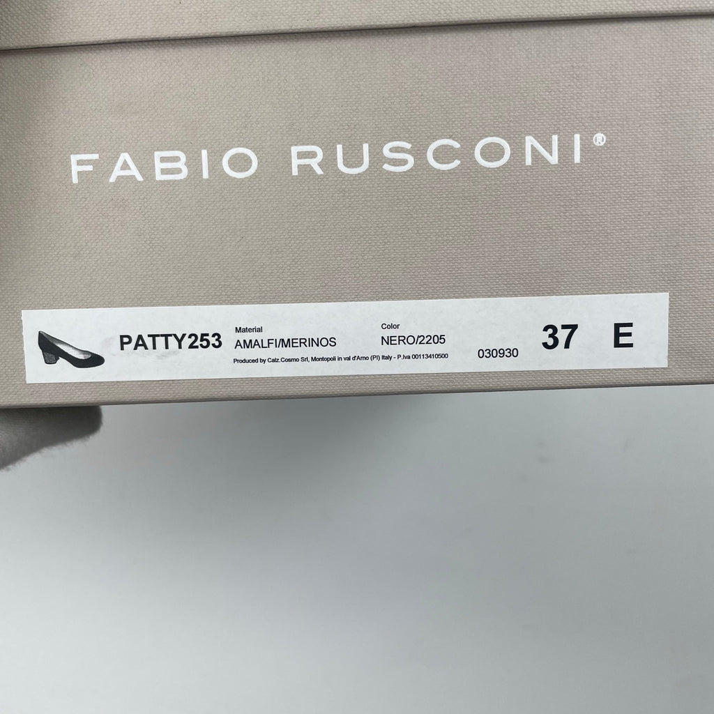 FABIO RUSCONI / ボアパンプス PATTY253 未使用品 参考定価：27,000+tax SIZE：37