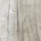 VINTAGE ヴィンテージ FACONNABLE / 古着 ゴートレザーシャツ ボタンダウン SIZE:L