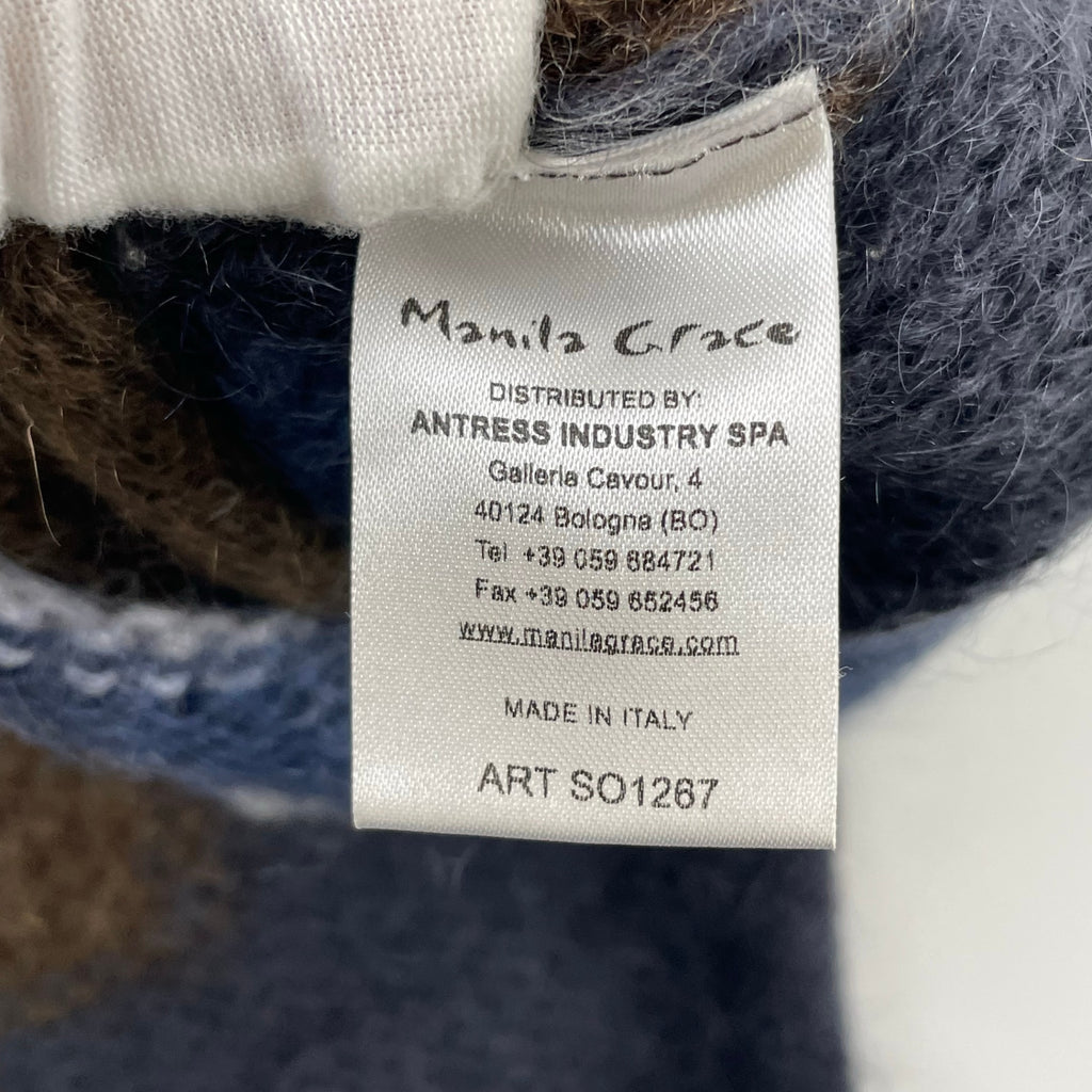 Manila Grace / モヘヤMIXニット 参考定価：55,000程度