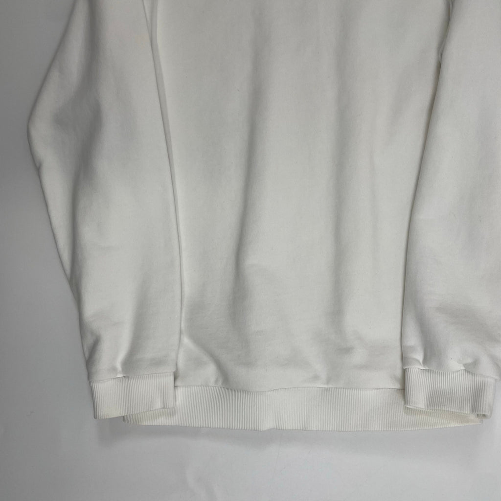 BALMAIN バルマン / プリントロゴラグランスウェット ホワイト 参考定価：69,000+tax SIZE:S