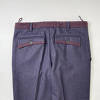 miu miu / アーカイブ 2トーンヴァージンウールスラックス SIZE:36