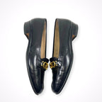 Salvatore Ferragamo / ガンチーニレザーローファー SIZE:6 1/2