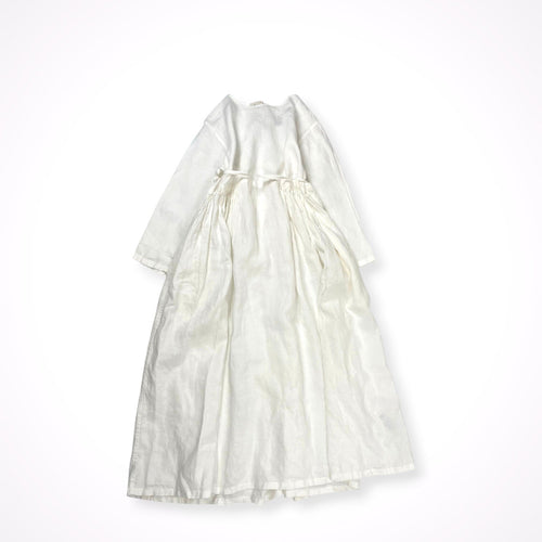 POOL by IDEE / リネンギャザーワンピース 未使用品 参考定価：12,000+tax SIZE：FREE