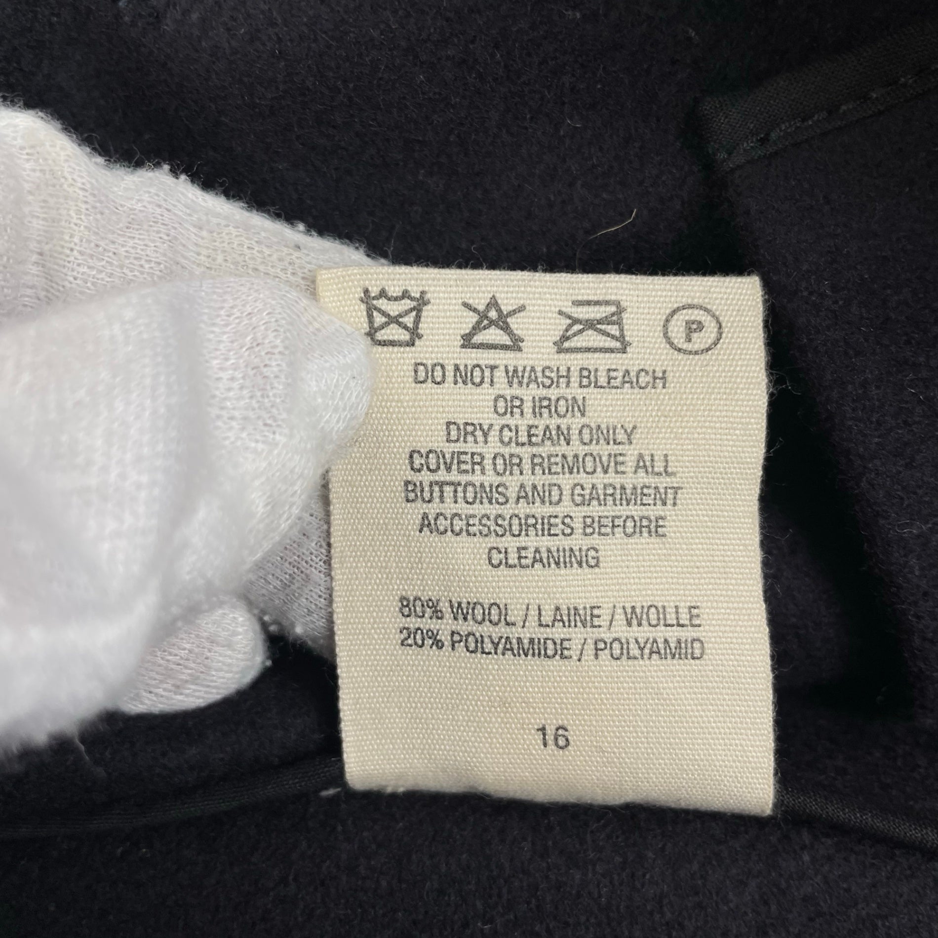 LONDON TRADITION ロンドン トラディション / 別注ダッフルコート ネイビー 参考定価：60,000程度 SIZE：L