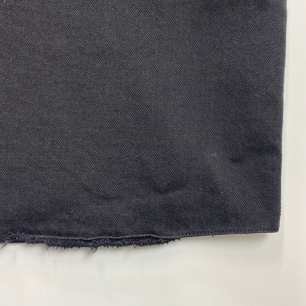 MM6 MAISON MARGIELA エムエムシックス メゾンマルジェラ / フリンジデザイン デニムプルオーバー ブラック 参考定価：38,000+tax SIZE:36