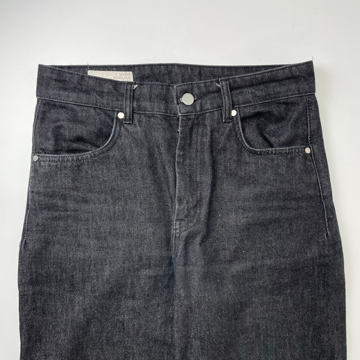 STUDIO NICHOLSON × ZARA / ストレートデニムパンツ SIZE:30