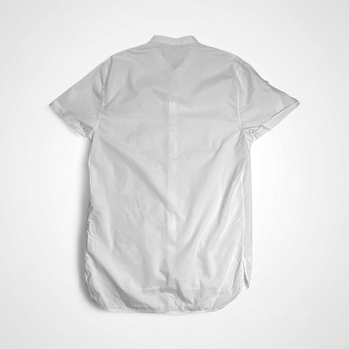 ISABEL BENENATO イザベル ベネナート / カラーレス ショートスリーブシャツ ホワイト SIZE:46