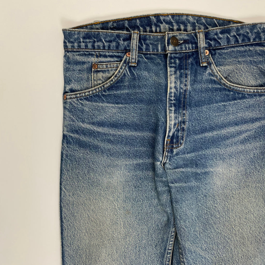 Levi's リーバイス / USA製505 ヴィンテージデニムパンツ オレンジタブ 縦落ち 8-90s SIZE：W29 L30