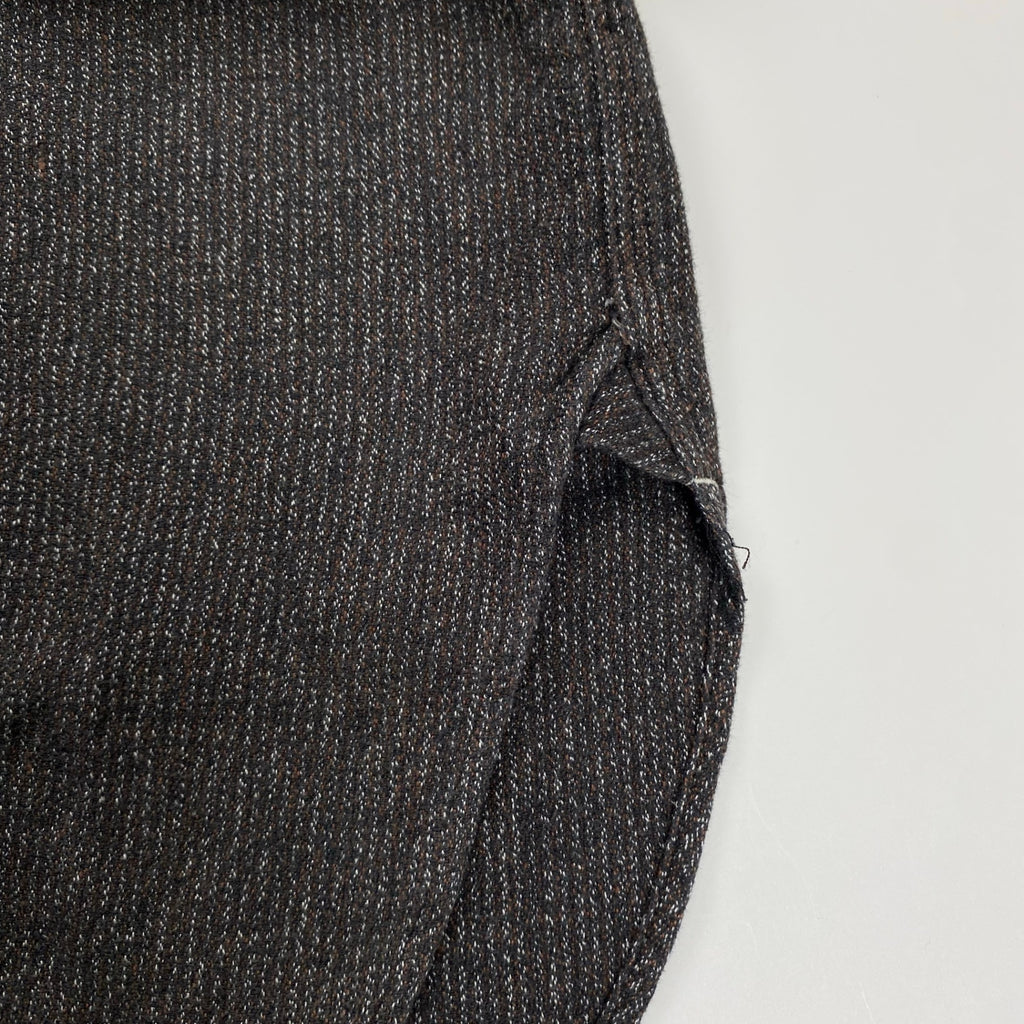 Engineered Garments エンジニアードガーメンツ / ワークシャツ ソルトアンドペッパーライク 山ポケ ガチャポケ ストームカフス SIZE:XS