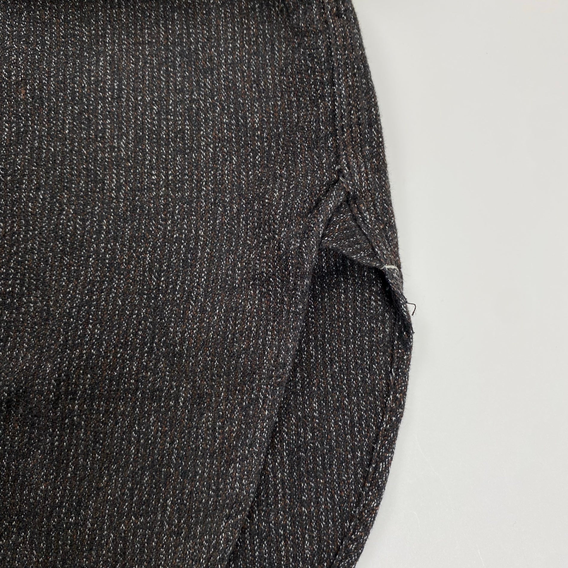 Engineered Garments エンジニアードガーメンツ / ワークシャツ ソルトアンドペッパーライク 山ポケ ガチャポケ ストームカフス SIZE:XS