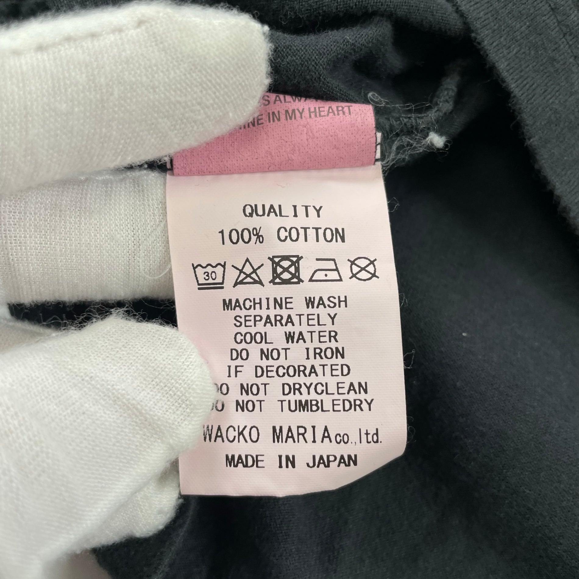 WACKO MARIA / 25SS WASHED HEAVY WEIGHT T-SHIRT SIZE:XXL