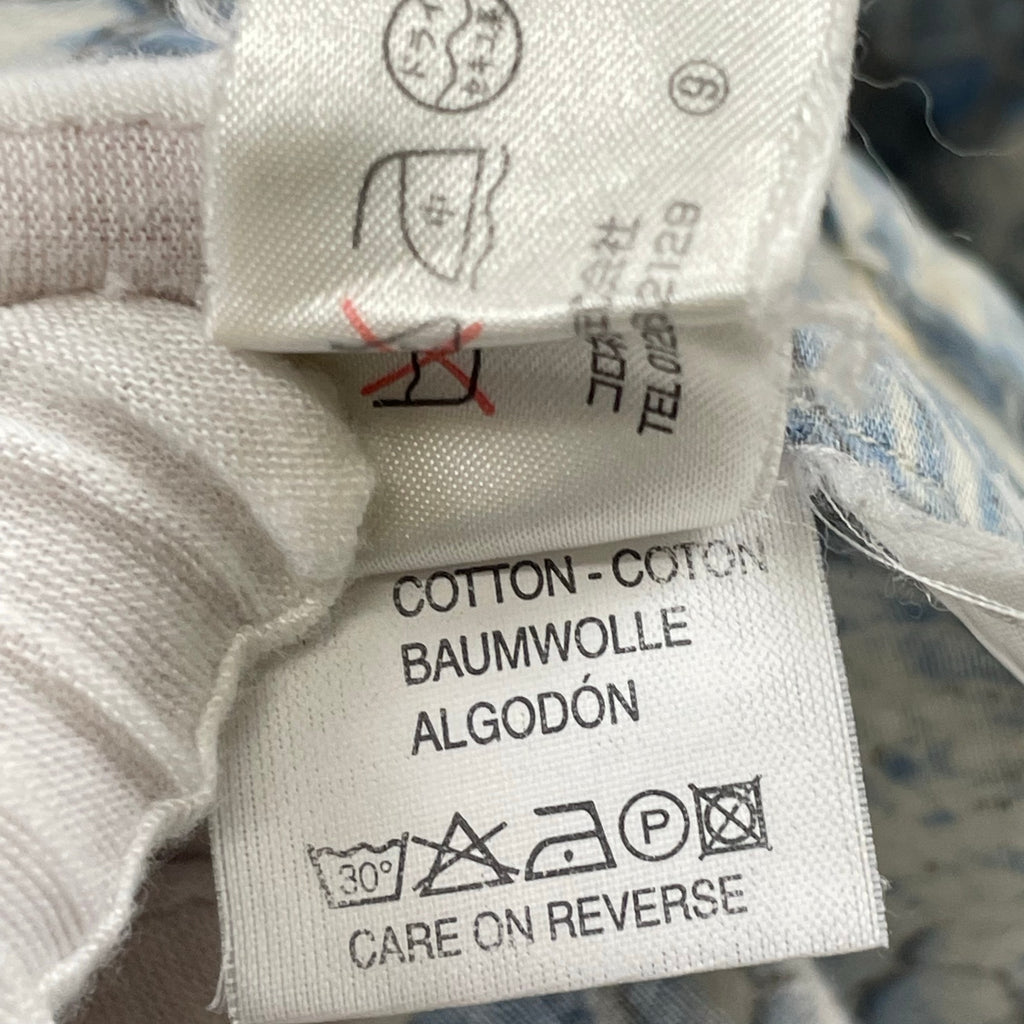 roberto cavalli / パイソン＆フェザー柄切替シャツ 参考定価：100,000程度 SIZE:48