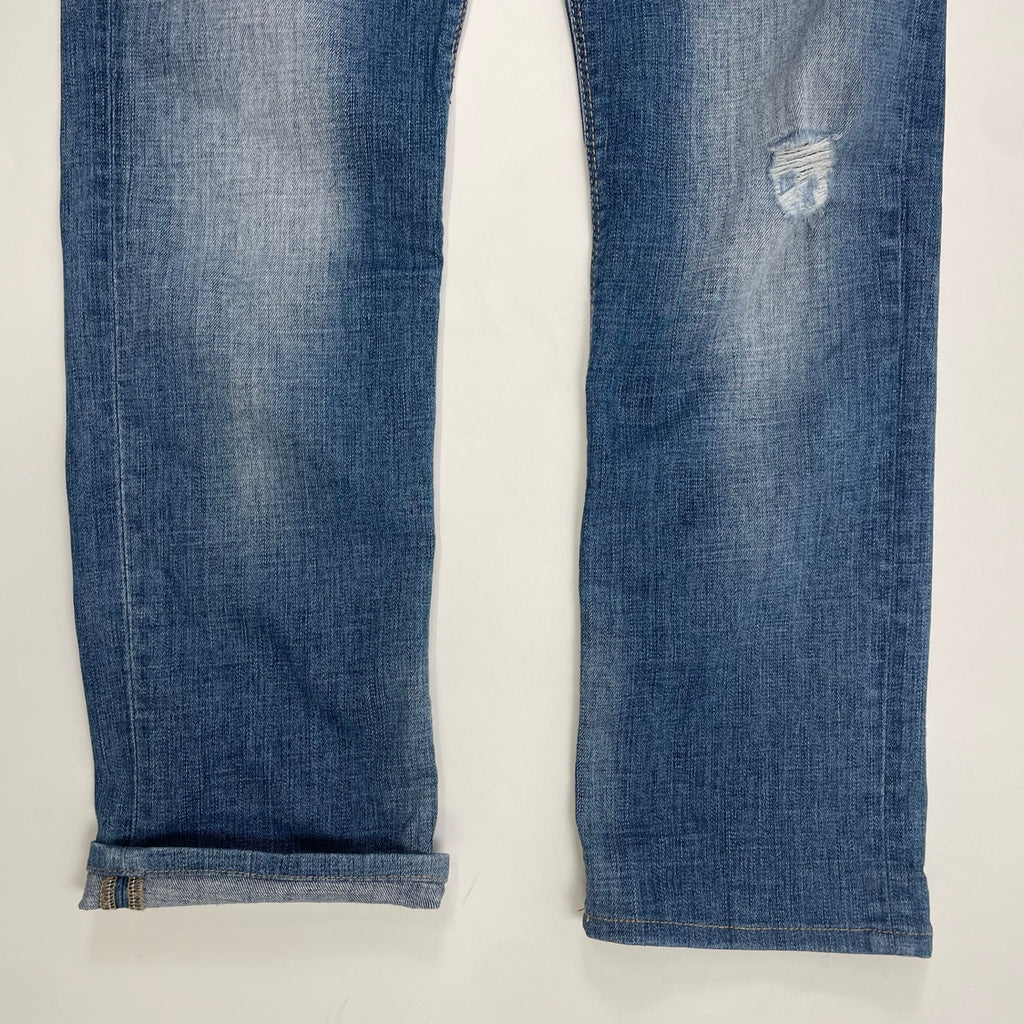 EMPORIO ARMANI エンポリオ アルマーニ / ダメージ加工デニムパンツ 参考定価：42,000程度 SIZE:W29 L32
