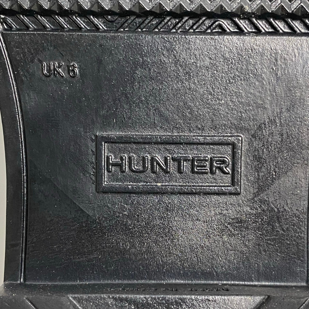 HUNTER ハンター / リボンラバーローファー 極美品 参考定価：17,000+tax SIZE:UK6(25cm)