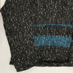 VINTAGE / US製レザー切替ニット SIZE：2X