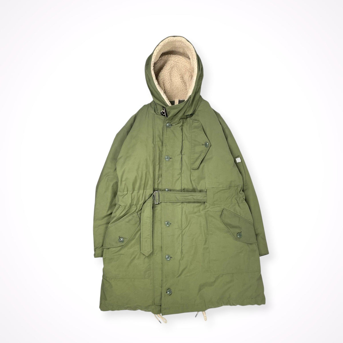 Nigel Cabourn × CLOSED / インサレーションミリタリーコート 参考定価：130,000+tax SIZE:S(L程度)