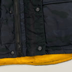 EMPORIO ARMANI JEANS エンポリオ アルマーニ ジーンズ / 2トーン ダックダウンベスト 迷彩柄 SIZE：S