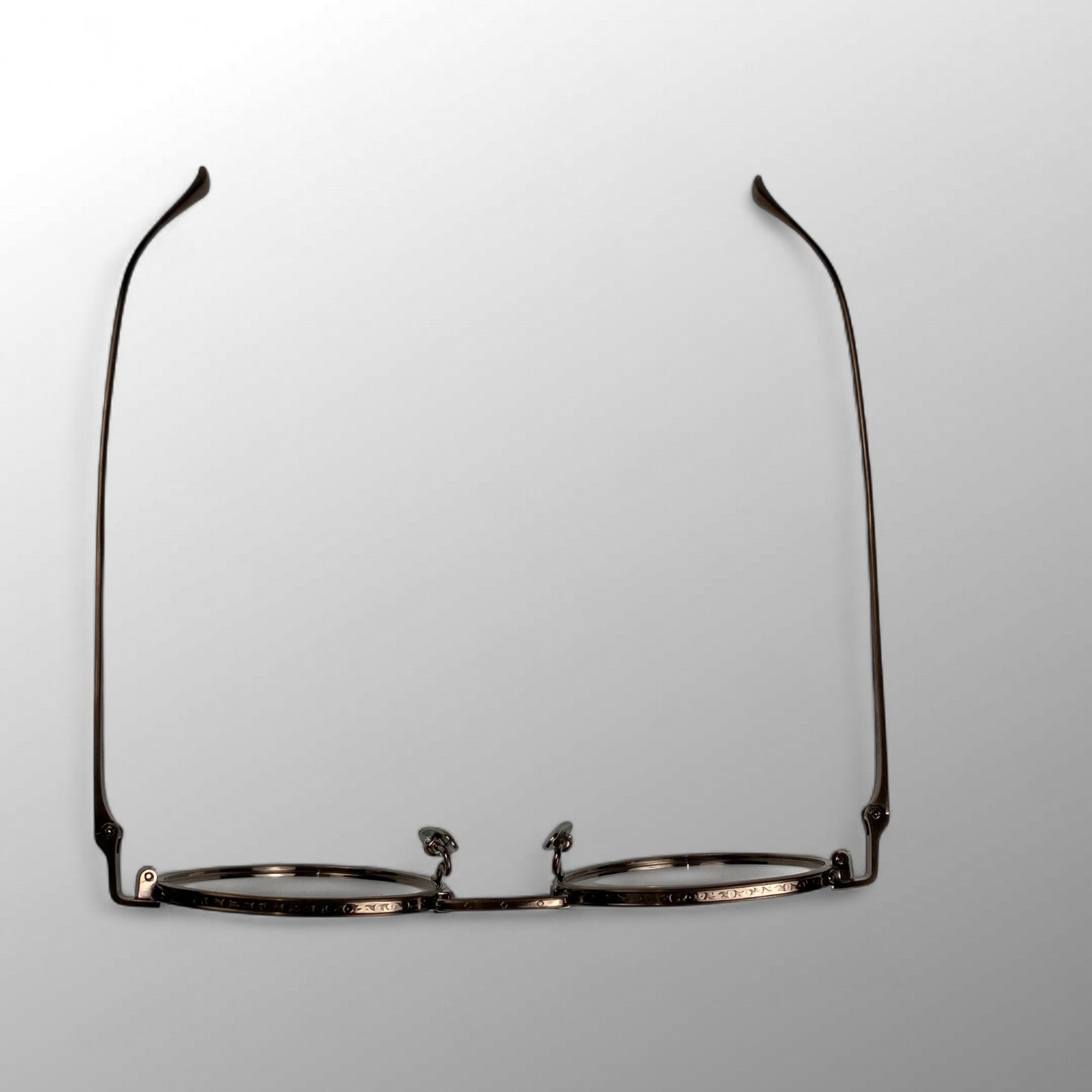 【未使用級】 金子眼鏡 JAPANシリーズ / チタンフレーム ボストン型アイウェア ブロンズカラー 度なしクリアレンズ KJ-62 参考定価：50,000+tax