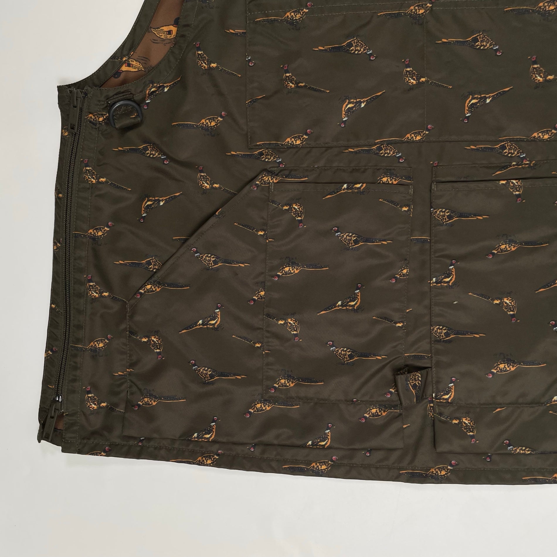 BEAMS PLUS ビームスプラス / Adventure Vest Polyester Animal Print 参考定価：28,000+tax SIZE:M