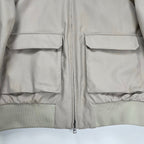 HERNO × Loro Piana ヘルノ ロロピアーナ / STORM SYSTEM スタンドカラーブルゾン ヴァルスタージャケット 参考定価：179,000+tax SIZE：46