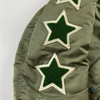 藤原ヒロシ MAJOR FORCE メジャーフォース / 10th Anniversary MA-1 ジャケット SIZE:medium-tall