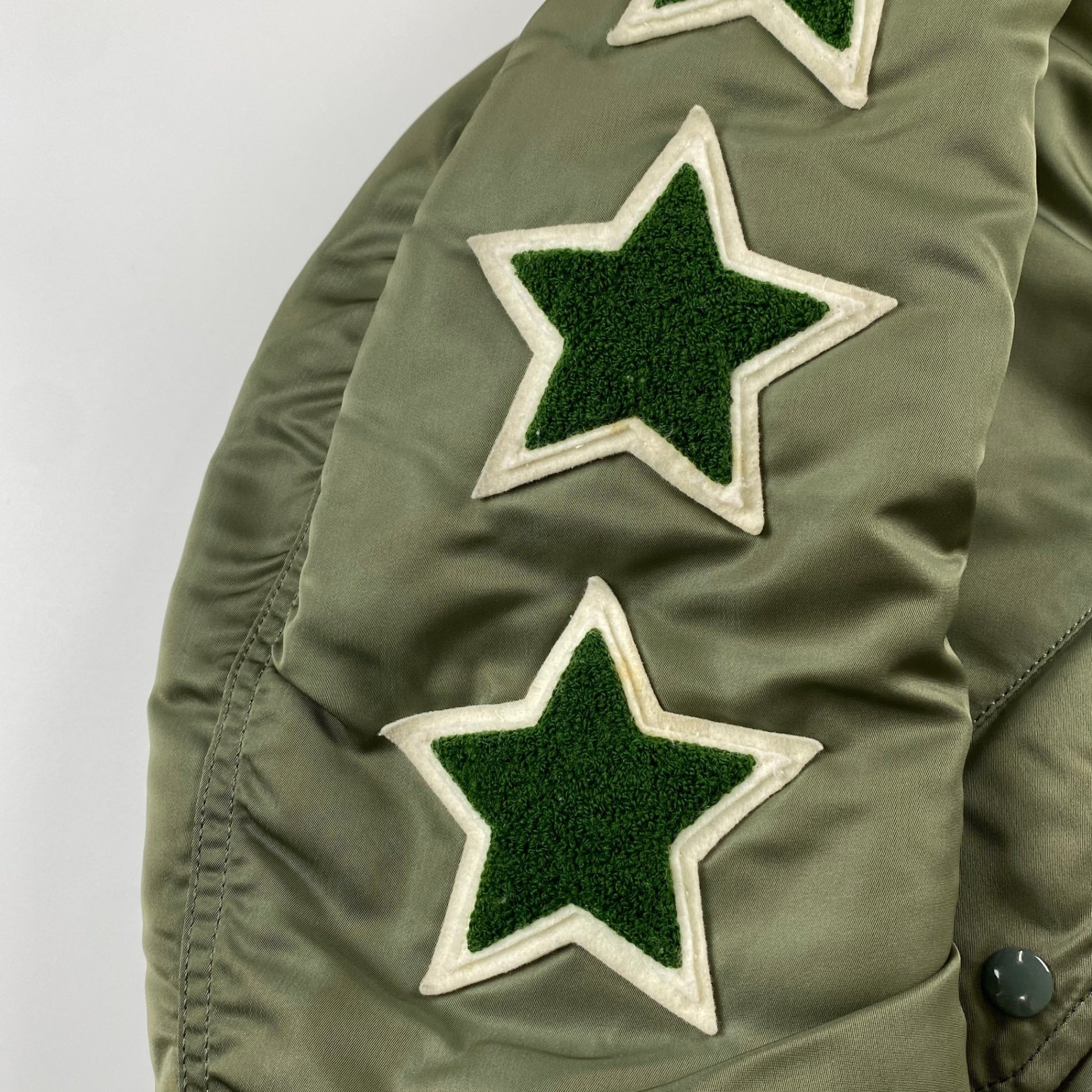 藤原ヒロシ MAJOR FORCE メジャーフォース / 10th Anniversary MA-1 ジャケット SIZE:medium-tall