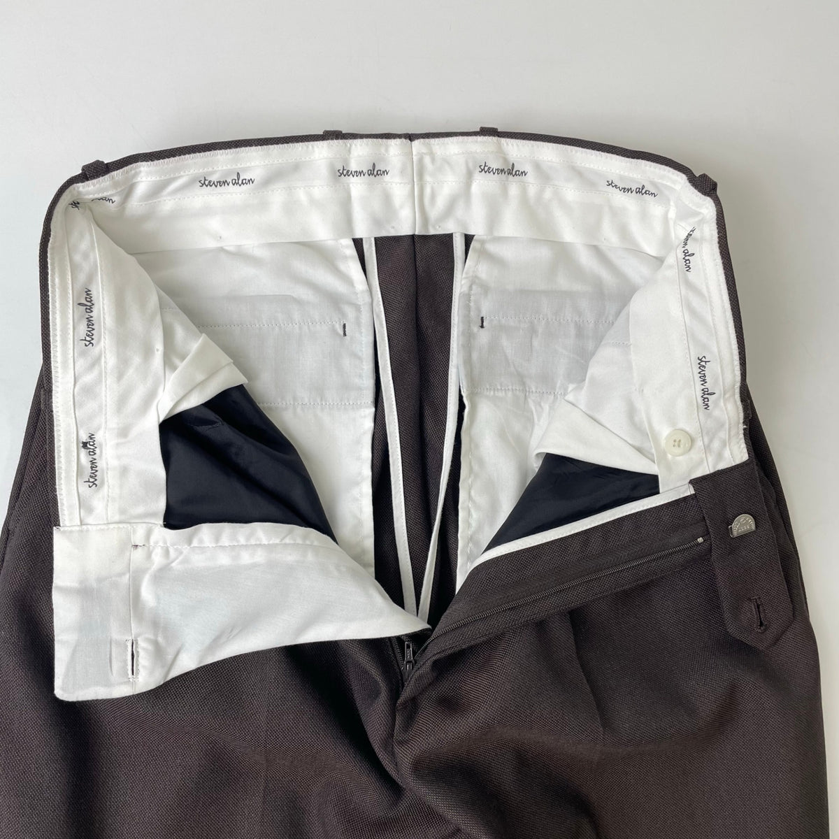 Steven Alan / マットクロス インツープリーツ ドレス トラウザーズ 参考定価：22,000+tax SIZE:S