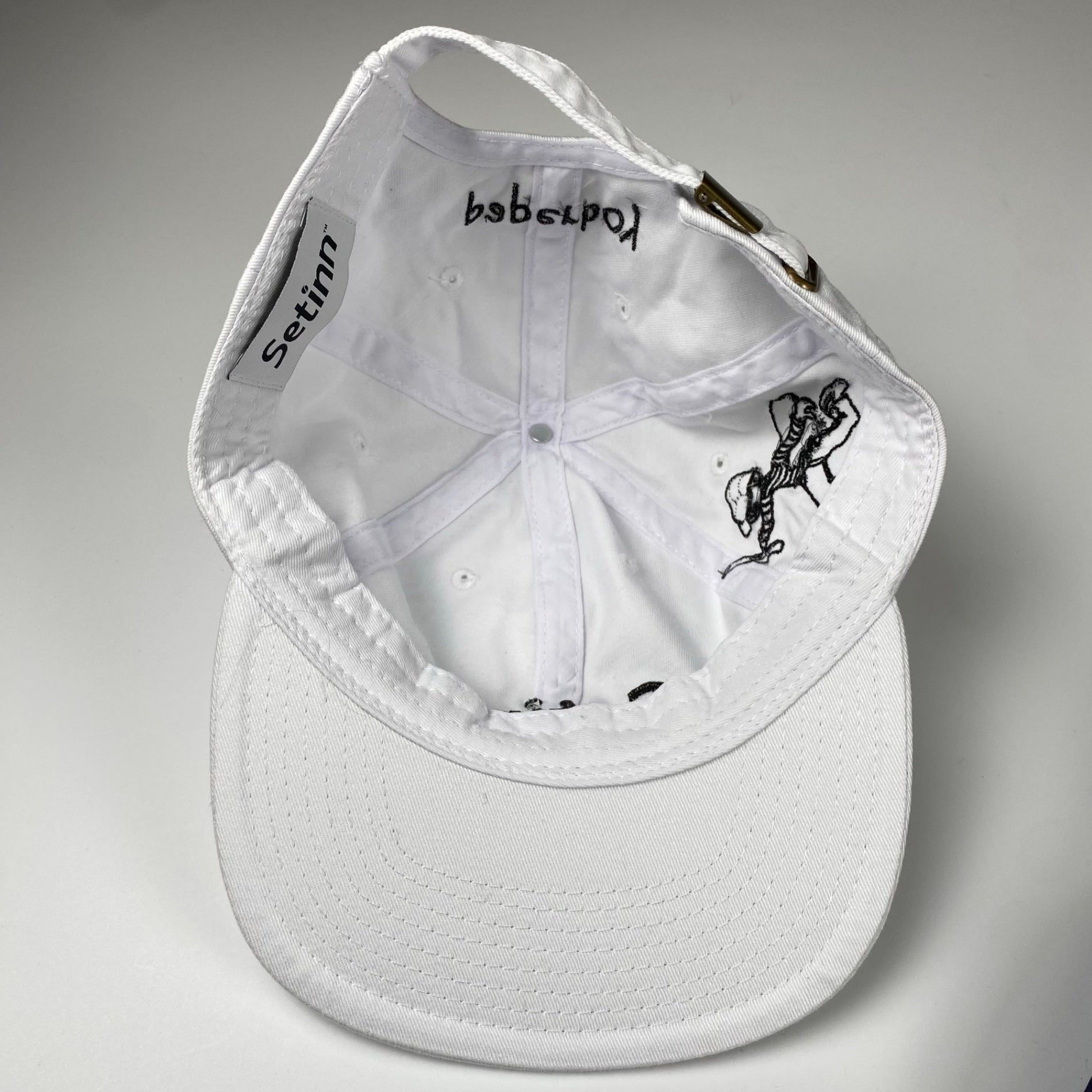 Setinn セットイン ×paperboy ペーパーボーイ / コラボ 刺繍ロゴ キャップ 希少デザイン