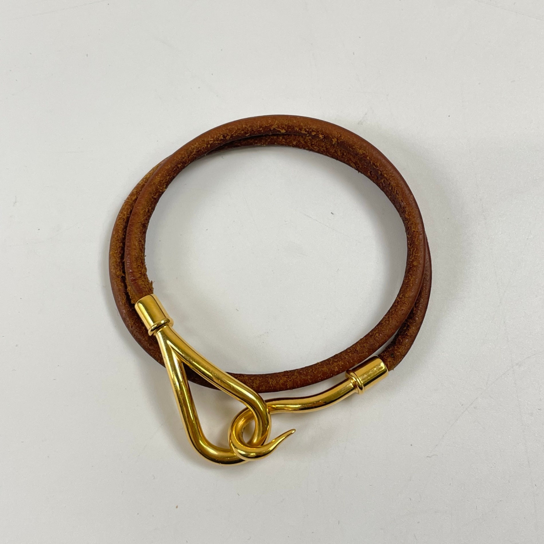 HERMES / 2連ジャンボブレスレット 全長：38cm