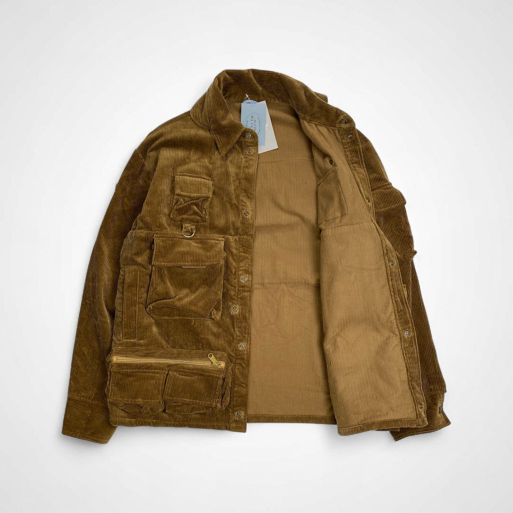 KENNETH FIELD ケネスフィールド / RIVER GUIDE JACKET 8wale corduroy タグ付 参考定価：60,000+tax SIZE:M