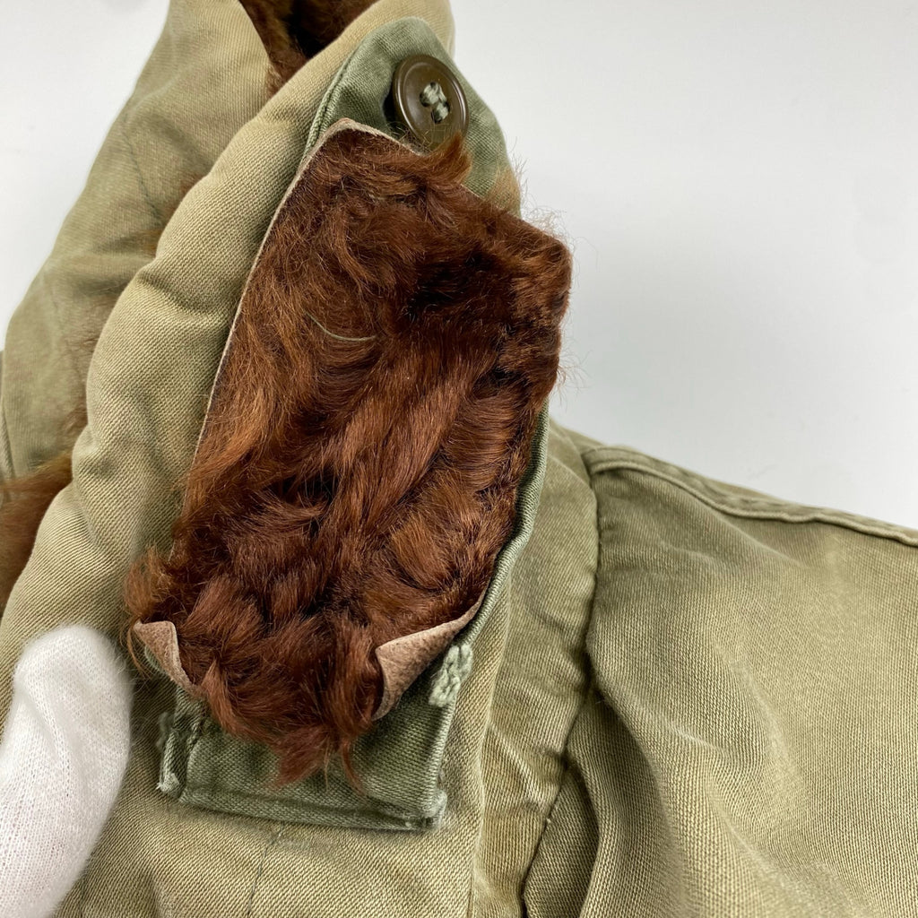 最初期 40s US ARMY USAAF / B-15初期型 フライトジャケット 官給品 SIZE：S程度