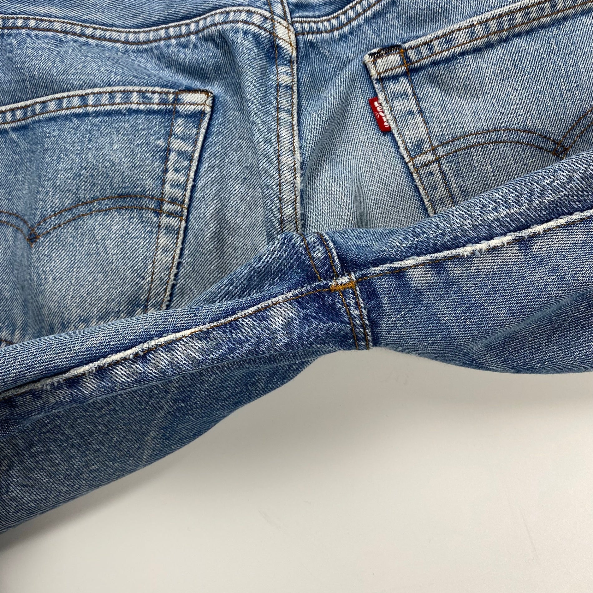 Levi's リーバイス / 赤耳 セルビッジ デニムパンツ エルパソ工場 黒カン SIZE：W74