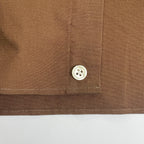 Yohji Yamamoto A.A.R ヨウジヤマモト アール / 90-00s 偏光 ボックスシルエットシャツ ブラウン 参考定価：16,000程度 SIZE：M