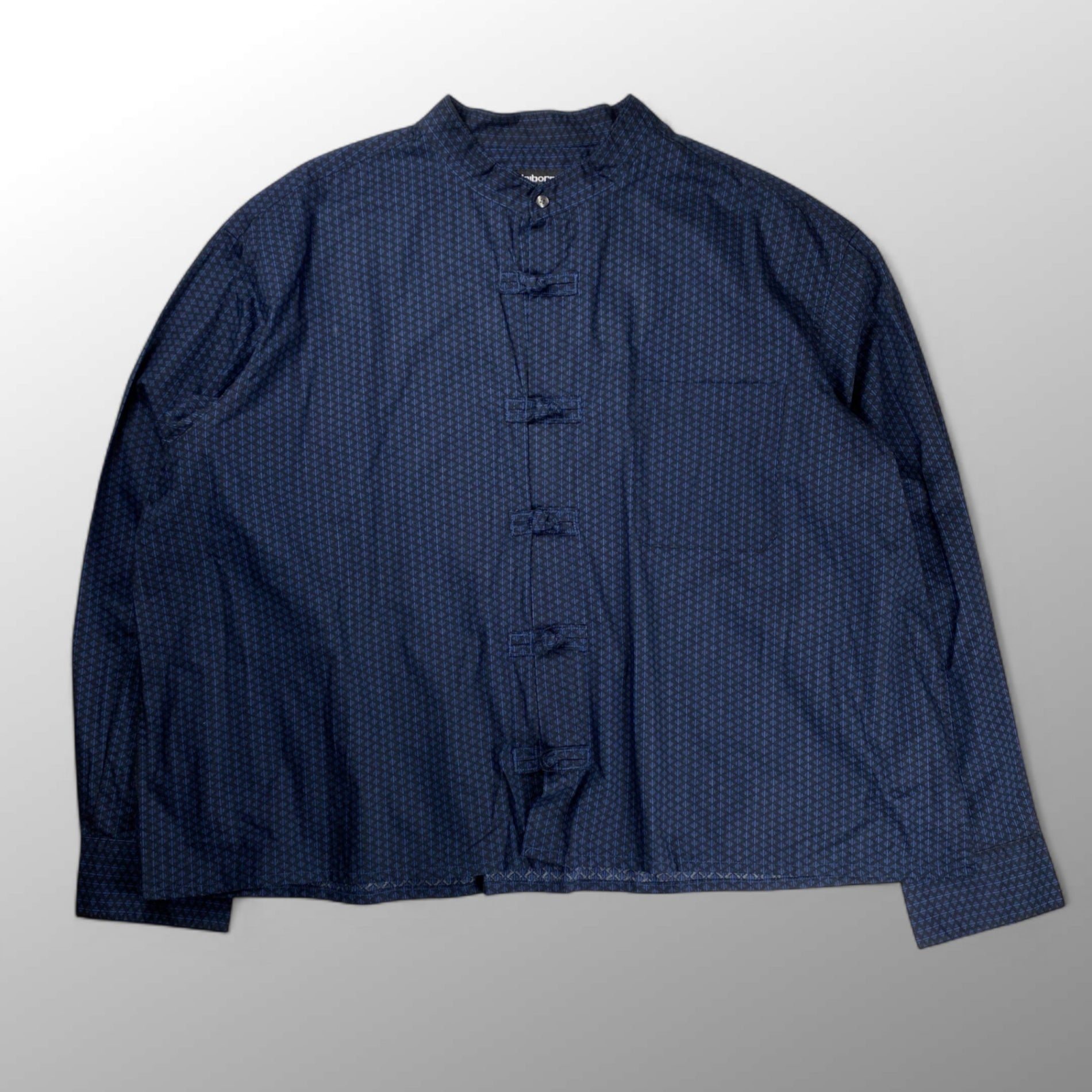 古着 VINTAGE claiborne クレイボーン / チャイナボタン シャツ ビッグシルエット SIZE：3XL