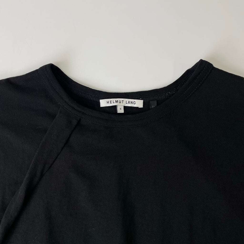 HELMUT LANG / 16SS アシンメトリー ノースリーブTEE SIZE:S